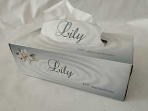 ΧΑΡΤΟΜΑΝΤΗΛΑ ΣΕ ΚΟΥΤΙ LILLY Χ150τεμ 2ΦΥΛΛΟ