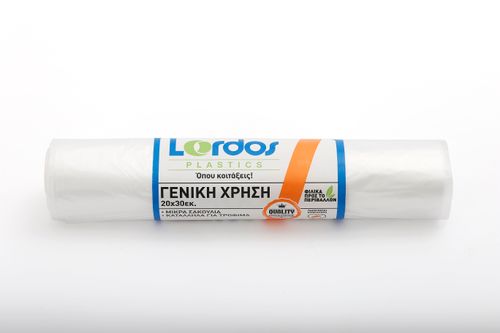 ΣΑΚΟΥΛΙΑ CLEAR 20X30HD X100τεμ.ΣΕ ΡΟΛΟ 